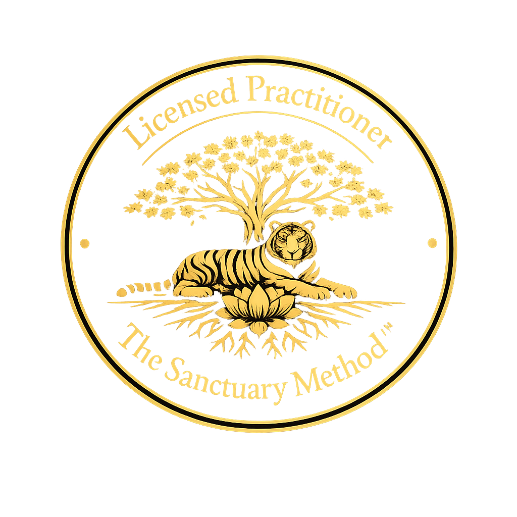 The Sanctuary Method™ — Licensed Practitioner Emblem