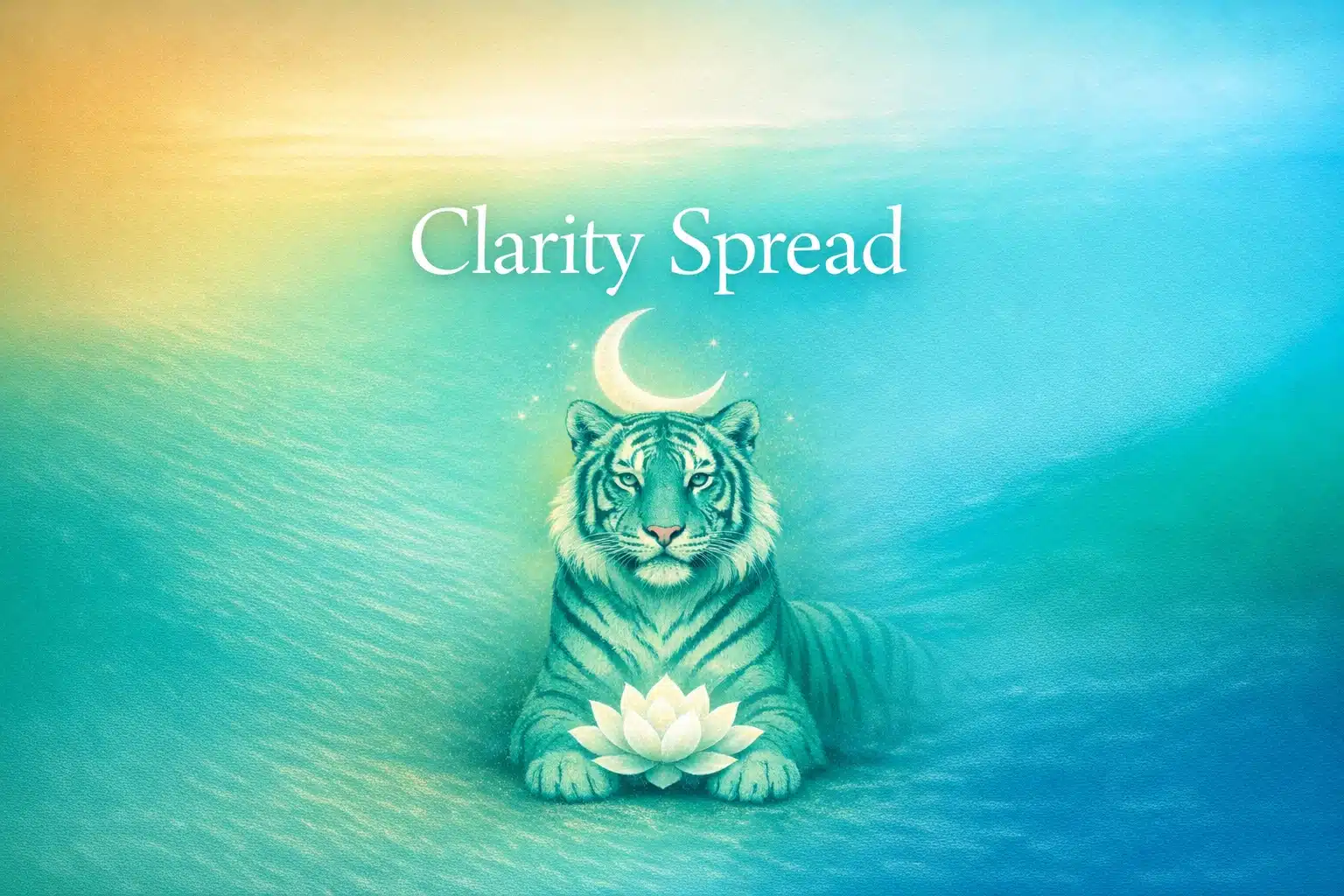 The Clarity Spread — 7-Card Archetype layout