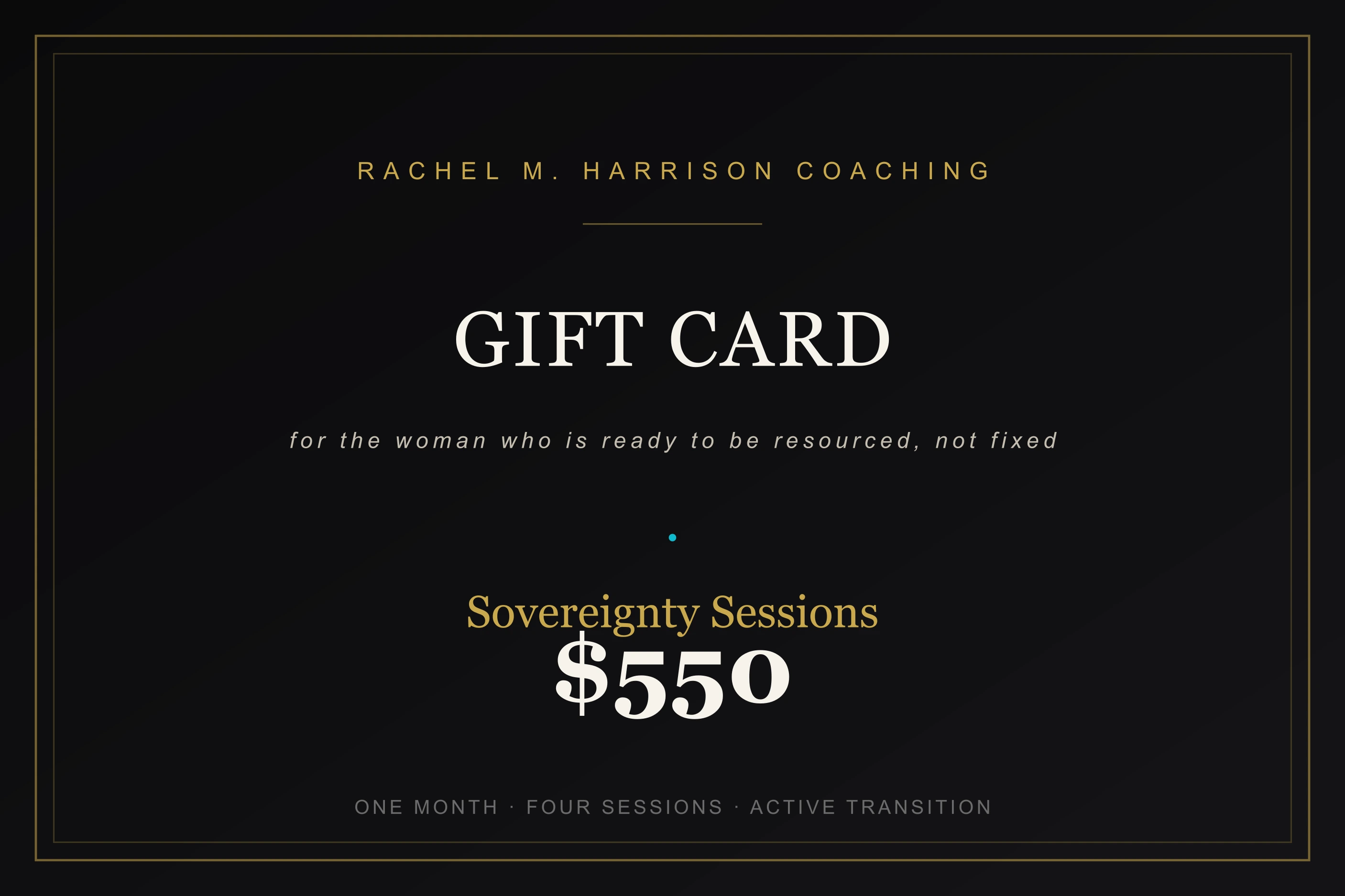 Gift Card — Sovereignty Sessions